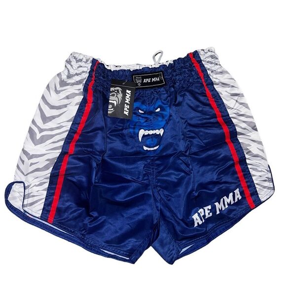 MMA sports shorts Fight Kick Boxing Shorts UFC Cage Fight Retro size 3XL - Picture 12 of 14